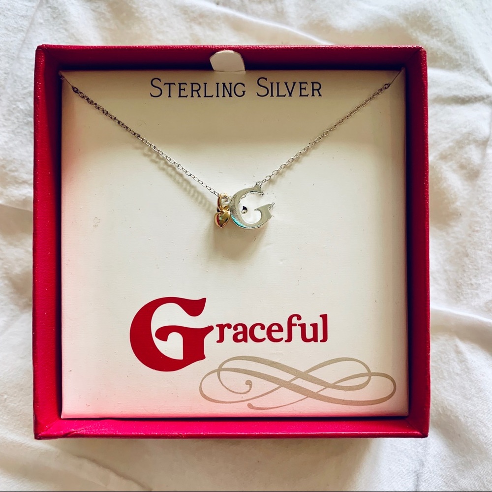 NEW G Initial Necklace